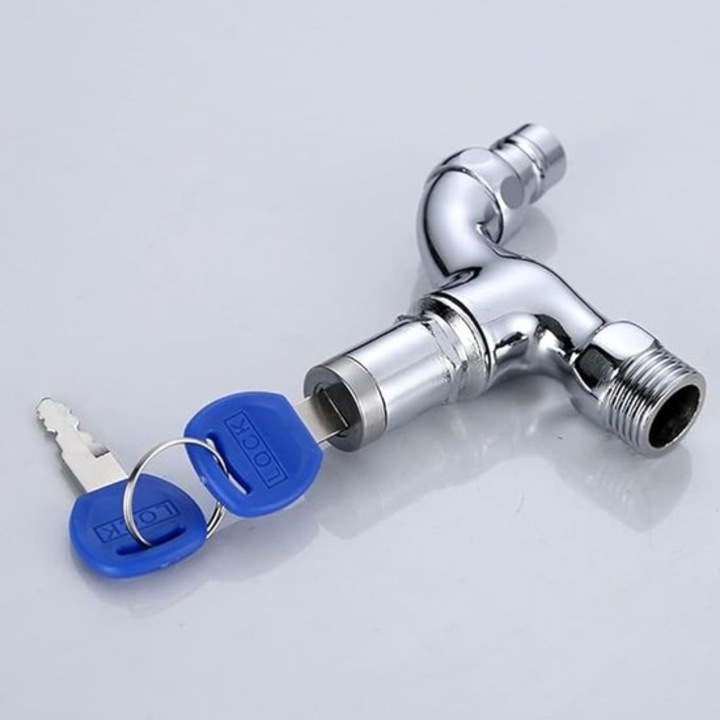 Elzárócsap kulccsal 1/2"