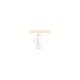 Dispenser sapun perete, reglabil, alb, 15x10x8cm