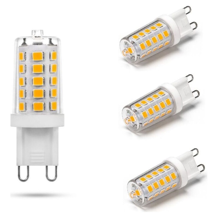 Bec LED G9 5W 3000K 500LM kerámia 4 db
