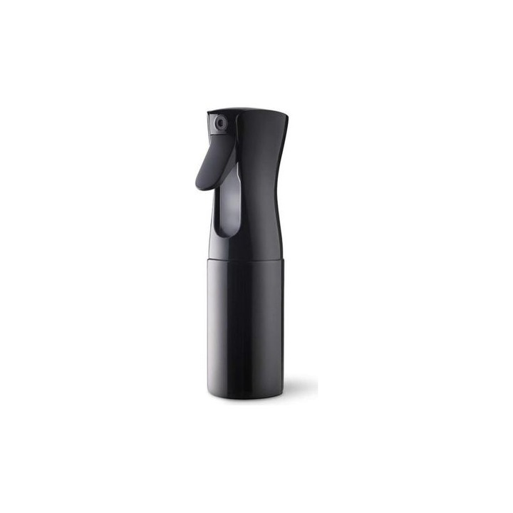 Recipient pulverizator 160ml, pulverizator fin, negru, plastic durabil