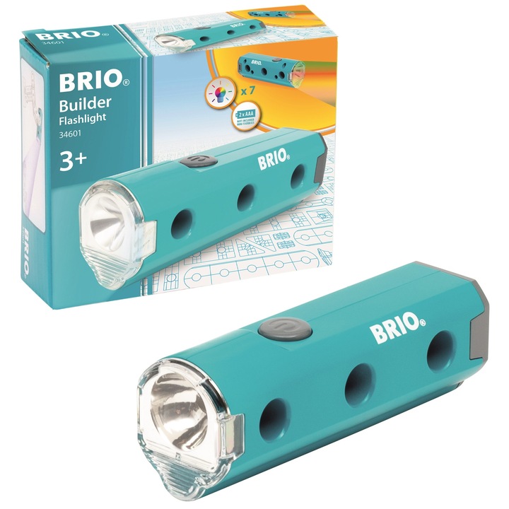 BRIO Builder 34601 - Set de constructie a lanternelor LED