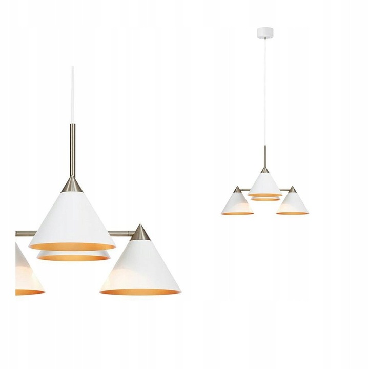 Lampa suspendata KLINT 108077 Markslöjd - Alb, 4 bekur E14