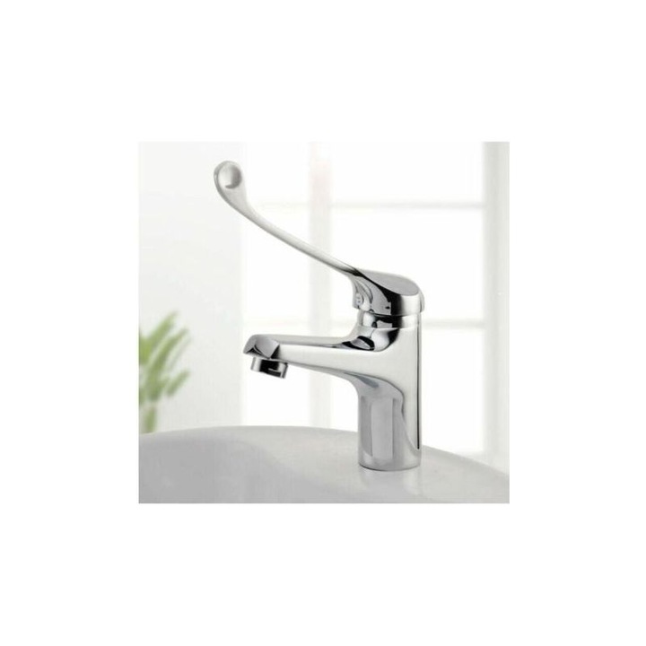 Baterie lavoar cu maner medical crom