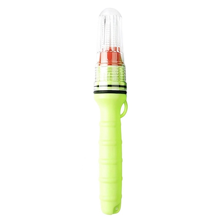 Semnalizator LED pentru barci, rosu, 19.5x3.7x3.7cm, rezistent la apa