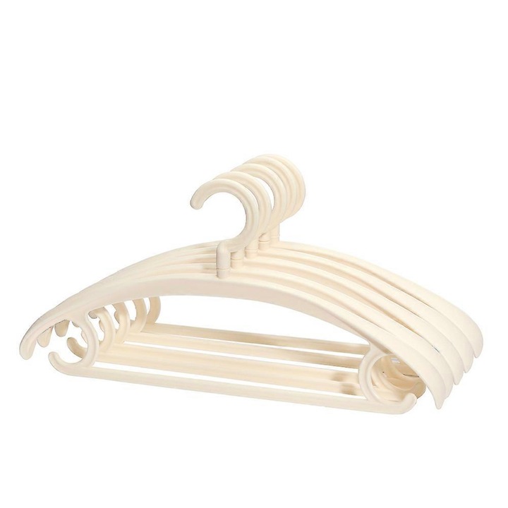 Set 10 umerase albe, rezistente, 42x2x20.5cm