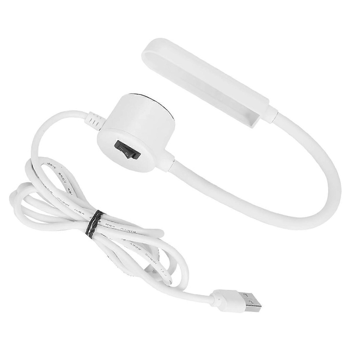 LED mágneses lámpa varrógéphez, flexibilis, fehér, 1.35m