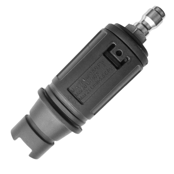 Accesoriu dublu conector pentru spalator cu presiune, inox, 29x7cm
