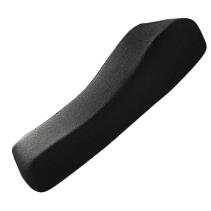 Perne Brat Scaun Spuma Memorie, Negru, 25x8x6cm, Set 2 Bucati