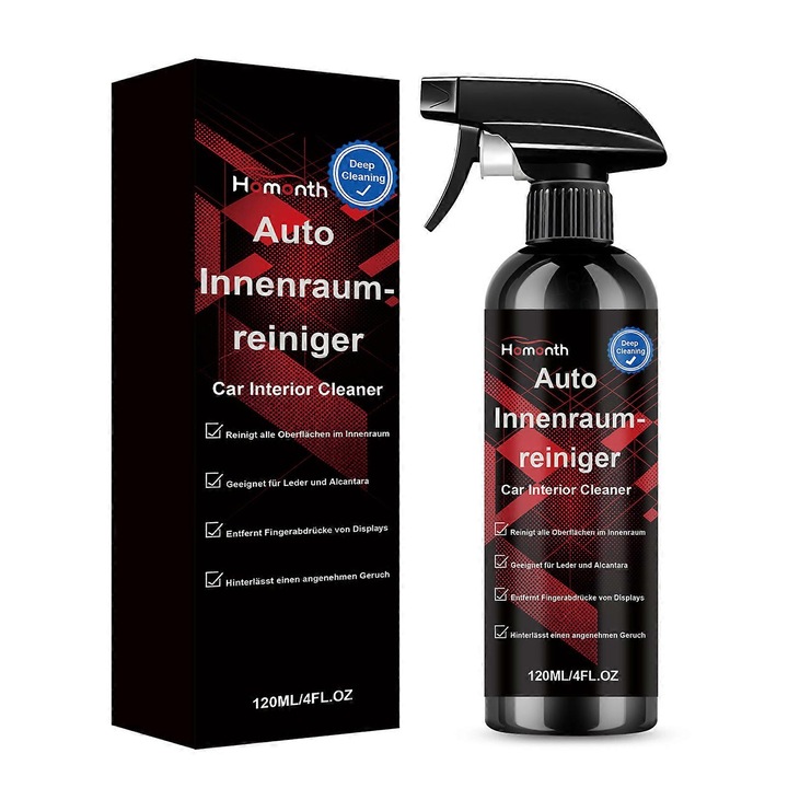 Autó belső tisztítószer 120ml szett 1-3 db többszínű
