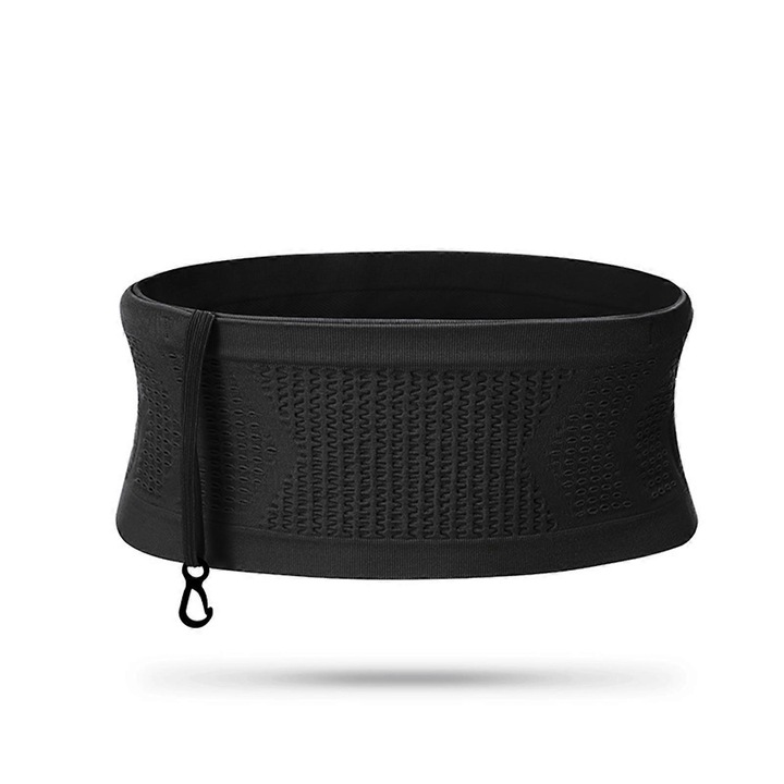 Sport övtáska, fekete, S, 30x13cm, rugalmas és légáteresztő anyag