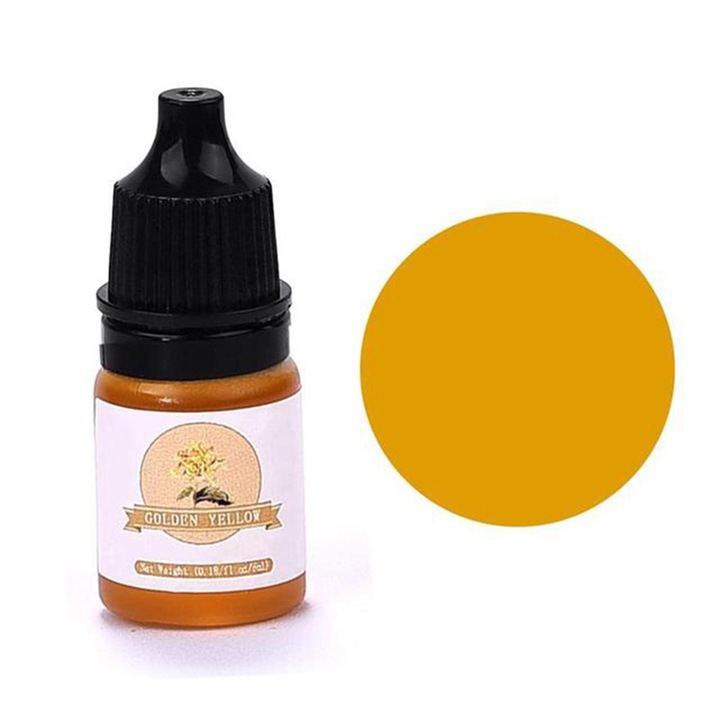 Folyékony pigmentek epoxigyantához, 24 színű készlet, 5ML, többszínű