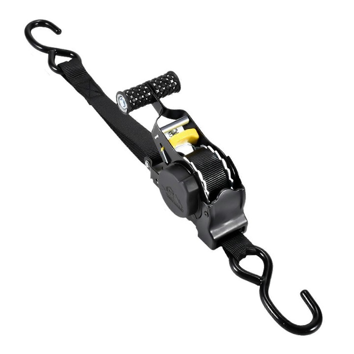 Chinga automata retractabila, 680KG, negru, 3.3m, set 1/2 buc