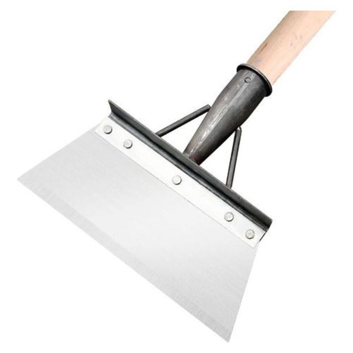 Többfunkciós kerti lapát, rozsdamentes acél, 30cm, könnyű, állítható