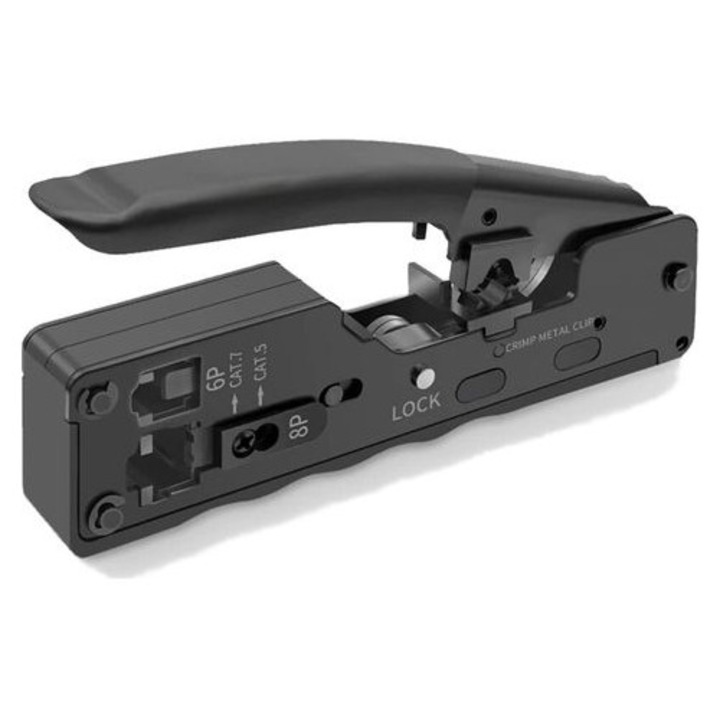 Клещи за кримпване RJ45 RJ11, мултифункционални, компактни, ергономични
