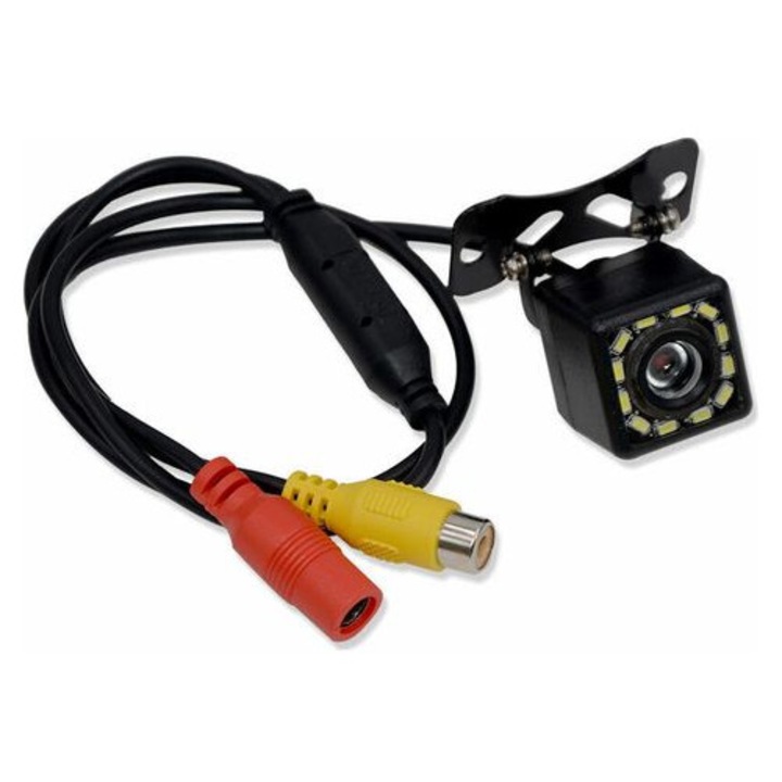 Camera de marsarier universala 12 LED vedere nocturna multicolor 12V