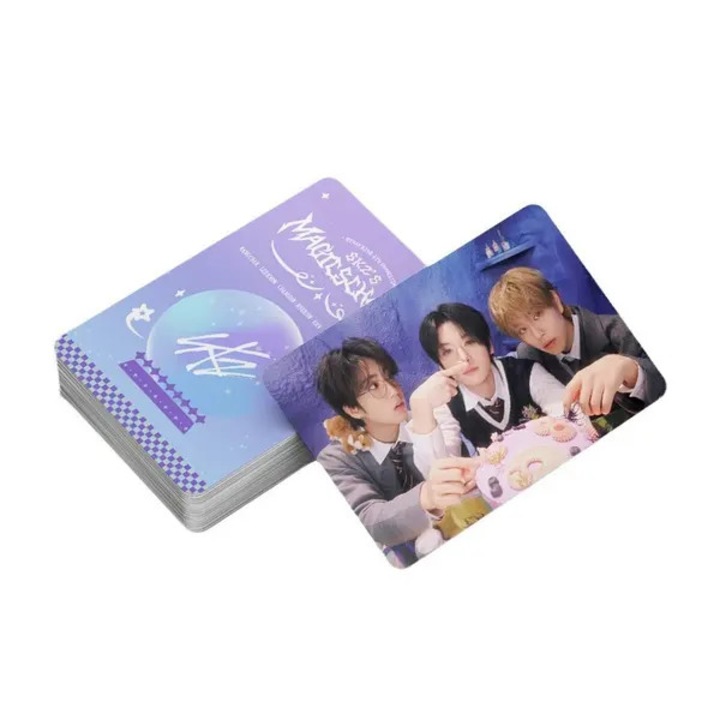 Set felicitari 92 piese LOMO STRAYKIDS SKZ'S MAGIC SCHOOL multicolor 80g