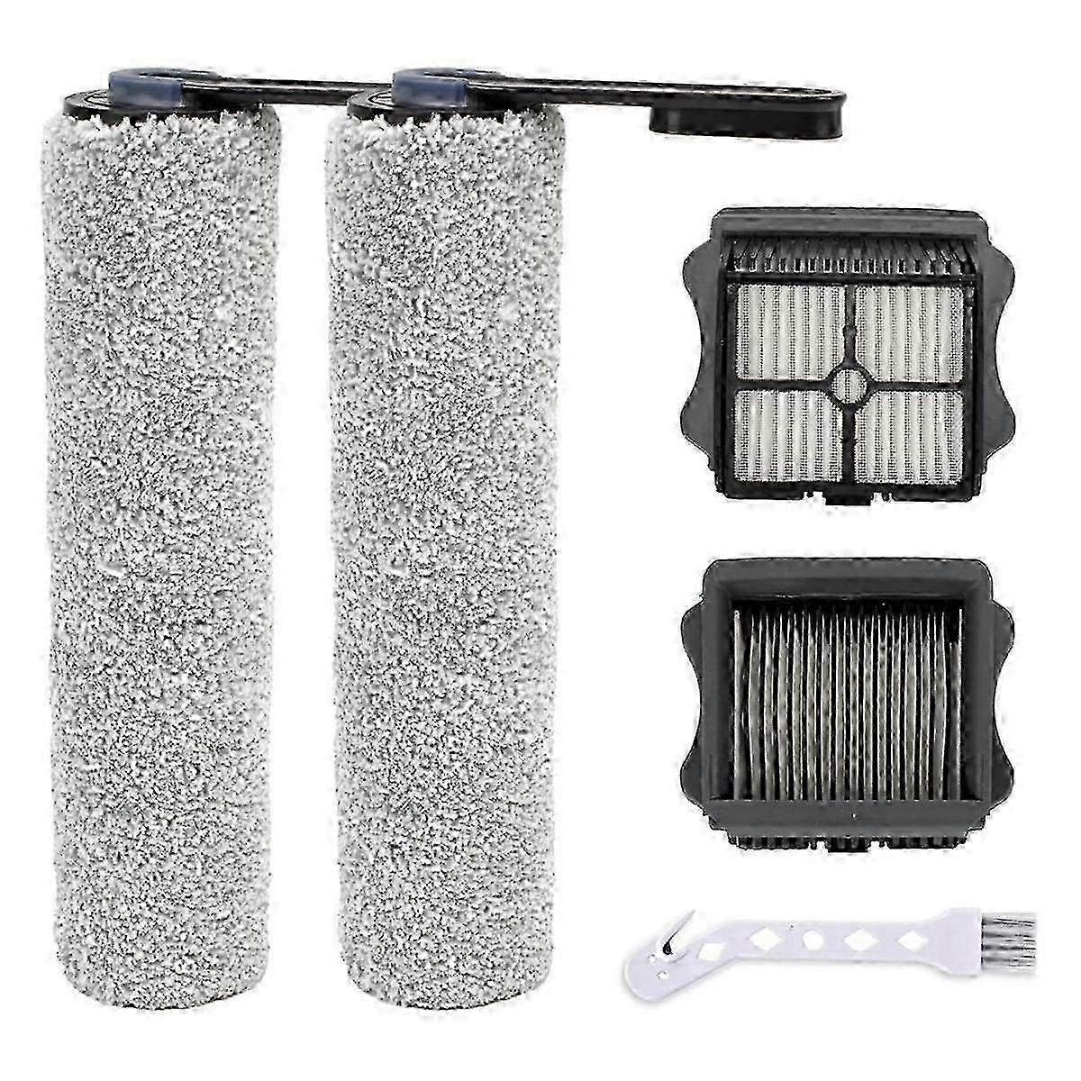 Set perii si filtre HEPA pentru aspirator Floor ONE S5 Pro 2, 2x perii, 2x filtre, multicolor