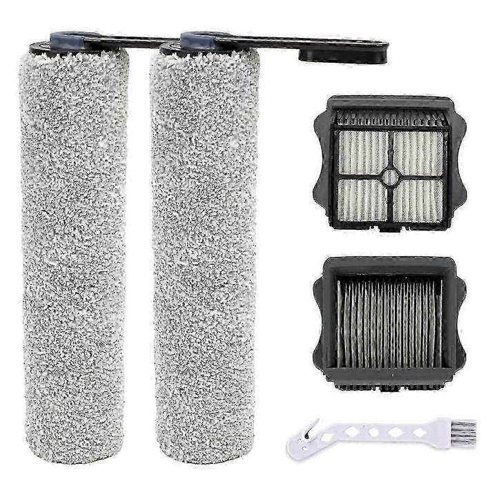 Set perii si filtre HEPA pentru aspirator Floor ONE S5 Pro 2, 2x perii, 2x filtre, multicolor