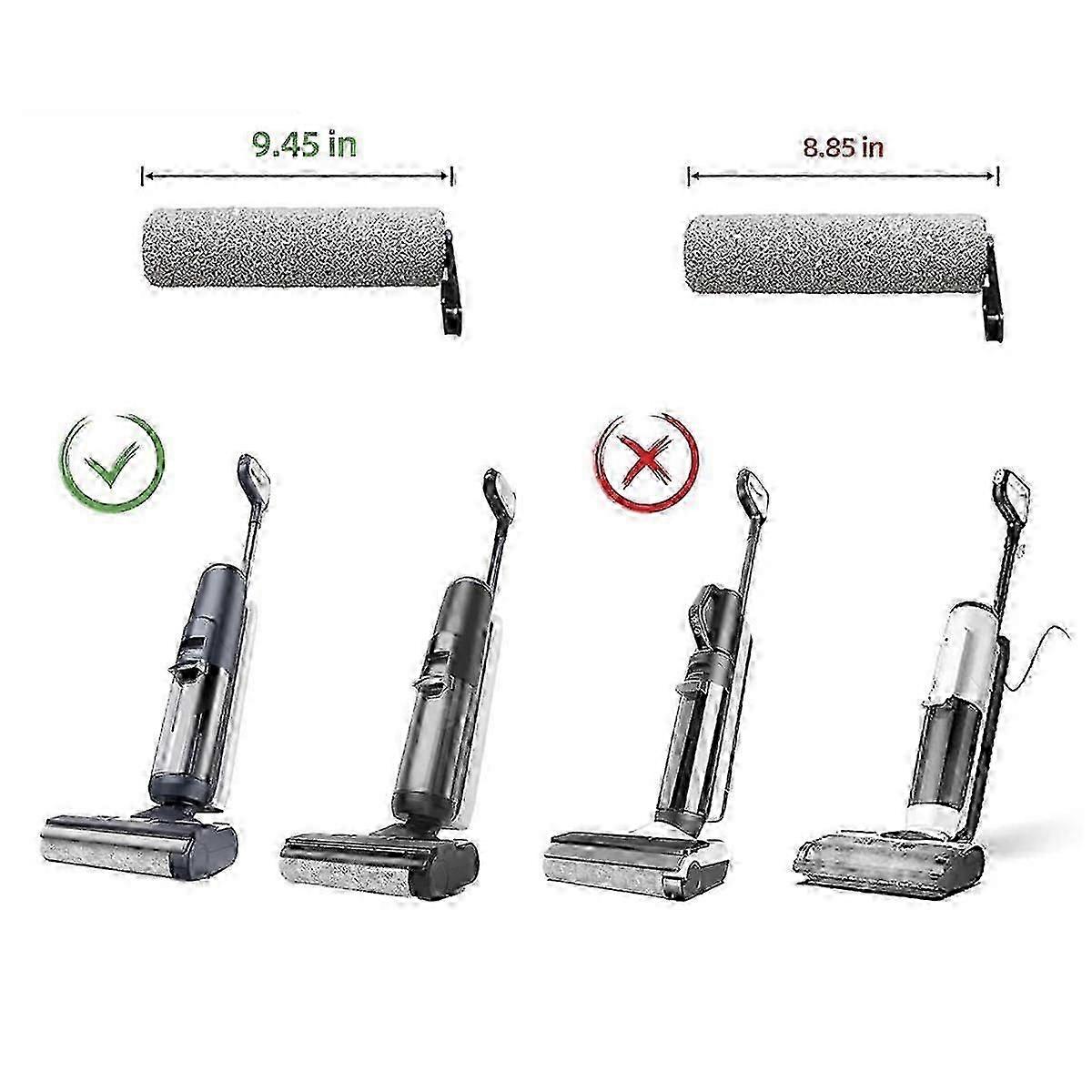 Set perii si filtre HEPA pentru aspirator Floor ONE S5 Pro 2, 2x perii, 2x filtre, multicolor