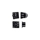 Extractor axial industrial 100mm negru 4inch
