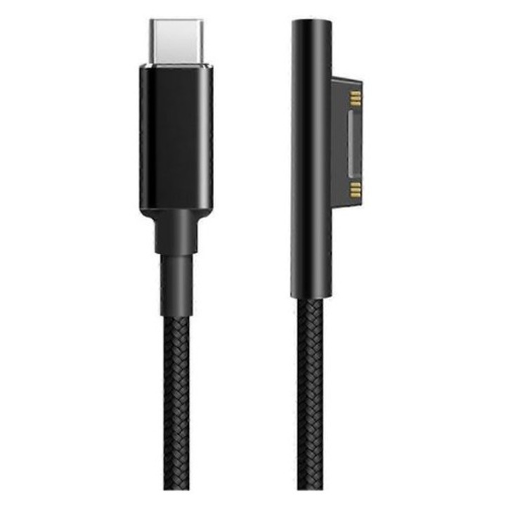 Laptop adatkábel 65W 15V 4A nylon gubancmentes 1.5m