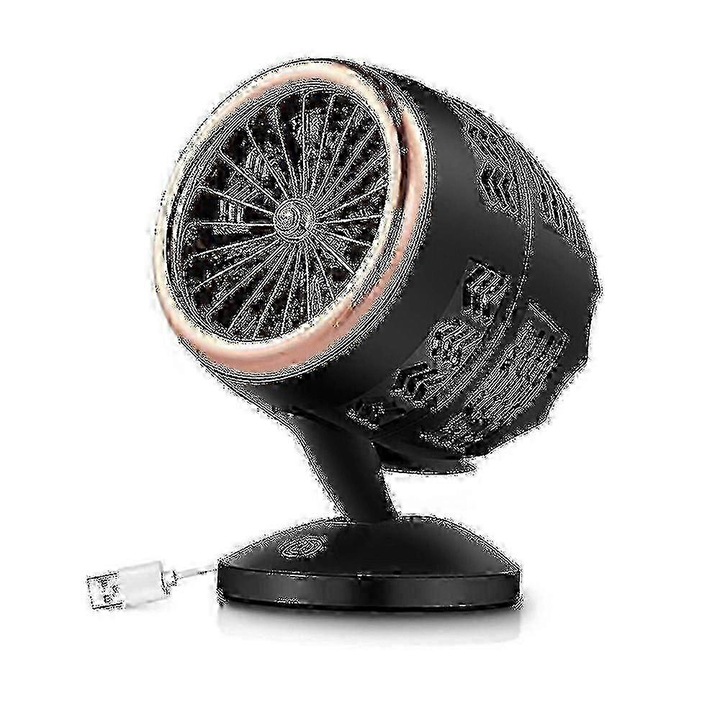 Hordozható hősugárzó 350W, fűtőventilátor, fehér, 18.5x15x14.2cm