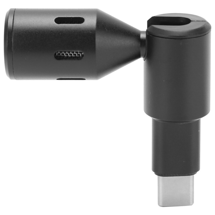 Mikrofon lavalier mini körsugárzó USB-C fekete 33g