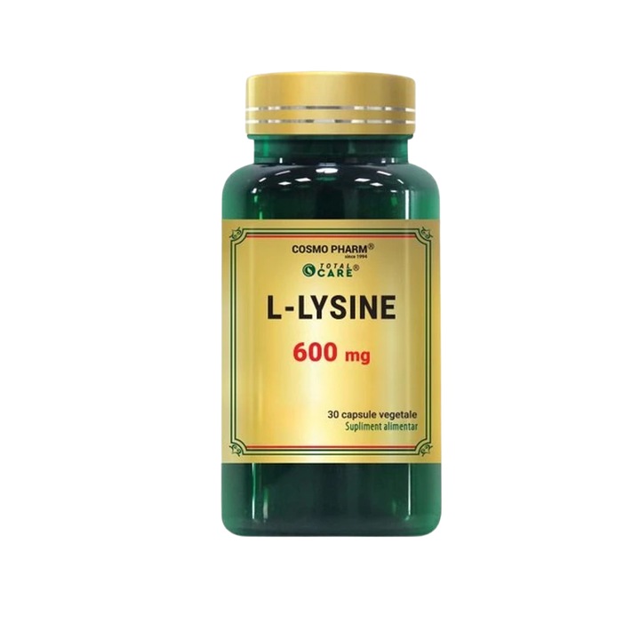 COSMOPHARM L-Lysine 600mg 30cps vegetale