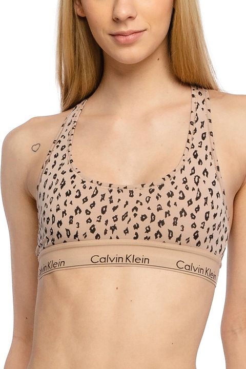 Női melltartó Calvin Klein Modern Cotton F3785-BE-S 10-516, Párnázatlan kosarak, Pamut, S, Bézs