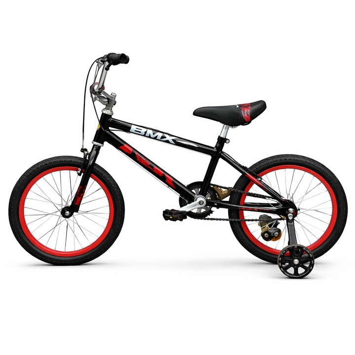 Bicicleta Copii PENDAN - BMX 16 Inch, rosu-negru