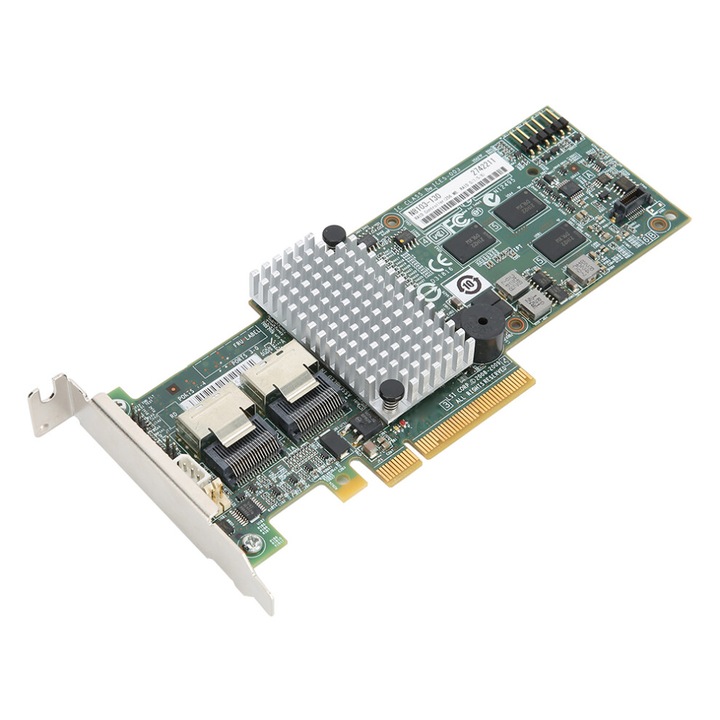 Placa controler RAID 8 porturi SATA/SAS 256MB cache PCIe 6Gbps