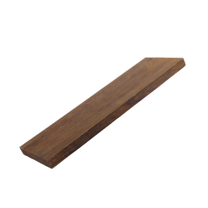 Raft suspendat din lemn Paulownia maro 40x14x2cm