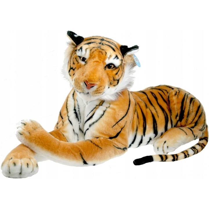 Dubi nagy, többszínű tigris plüssjáték 60x38cm szett