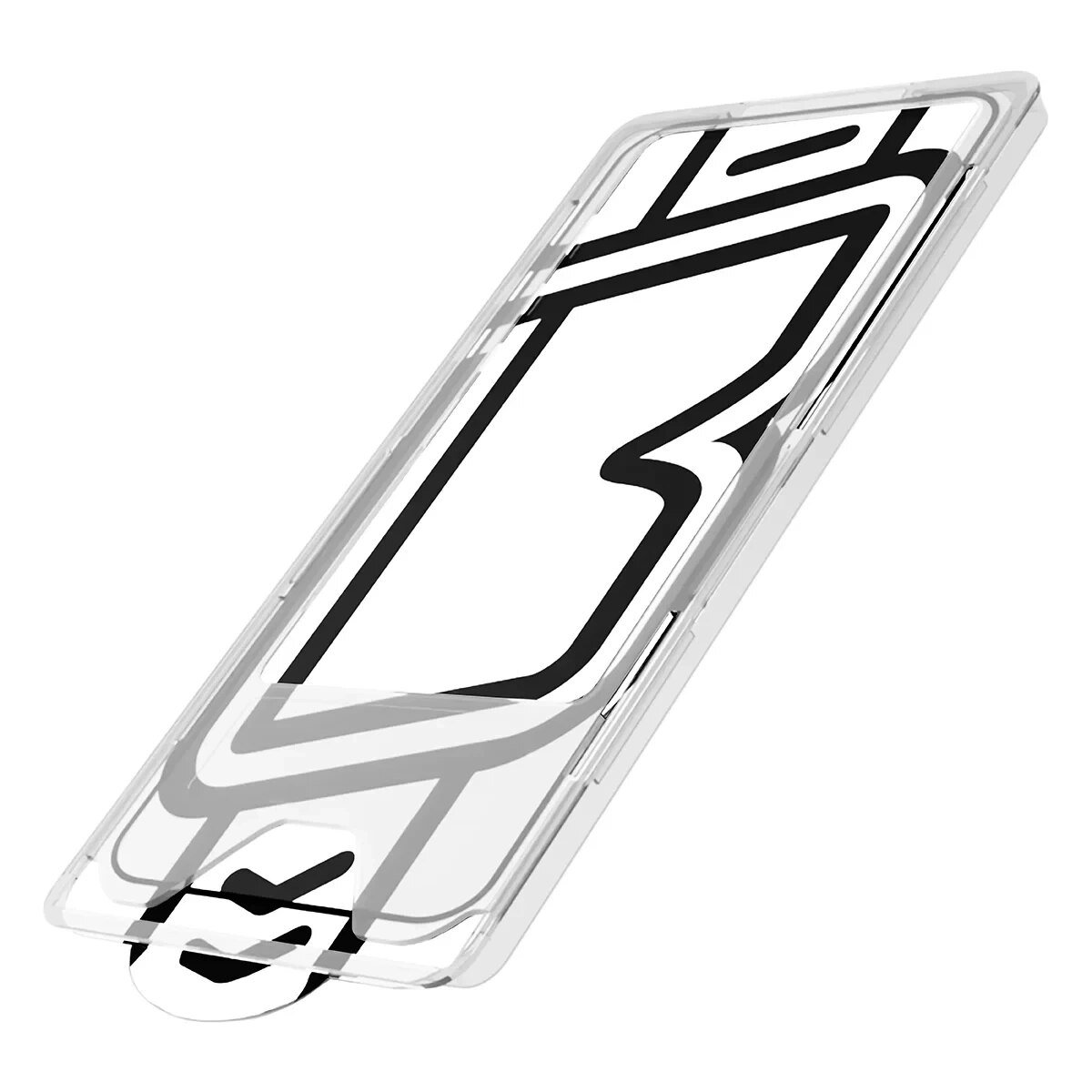 Set 2 folii sticla securizata Bizon Glass Aplikator Edge, Kit montare inclus, compatibile cu Xiaomi Redmi 15C 4G / 5G, Negru