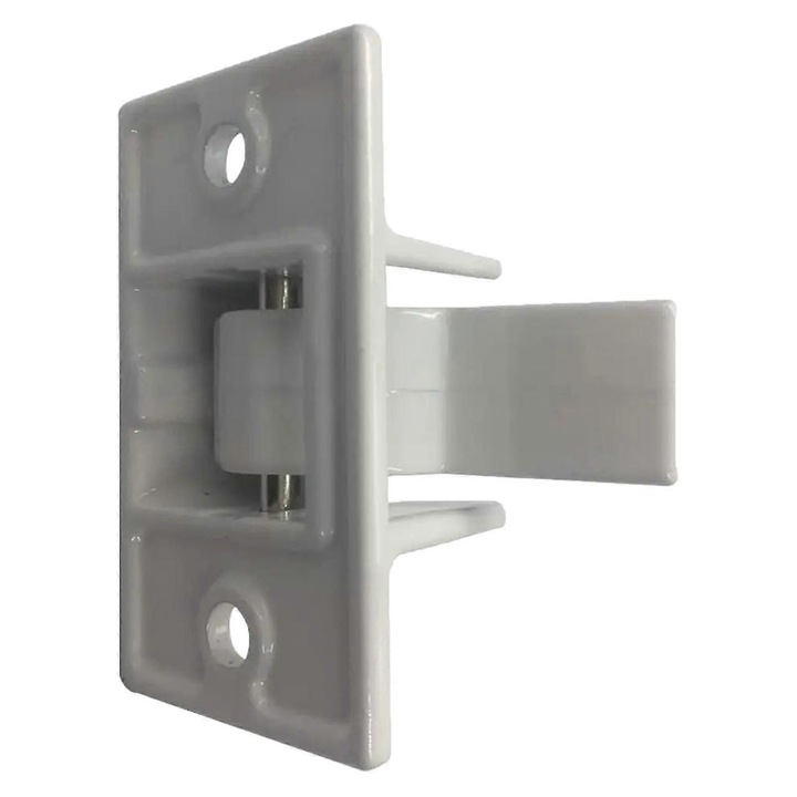 Napellenző tartókonzol, 9.5x8.5x8cm, acél-alumínium, 1 db-os szett