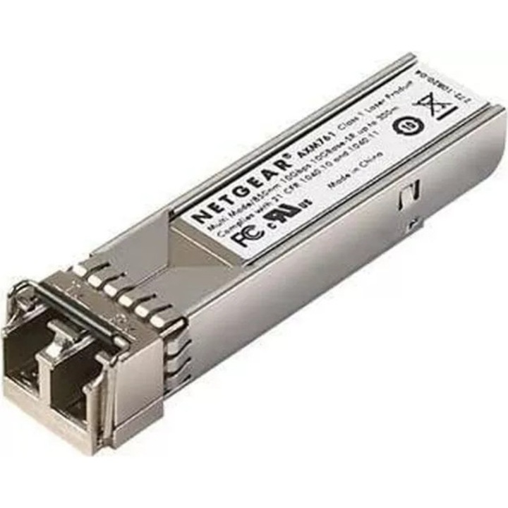 Modul Fibra MultiMode SFP+ Netgear AXM763, 10000 Mbit/s, plastic, conexiuni PCI Express x16 2.0, USB 2.0 x 2