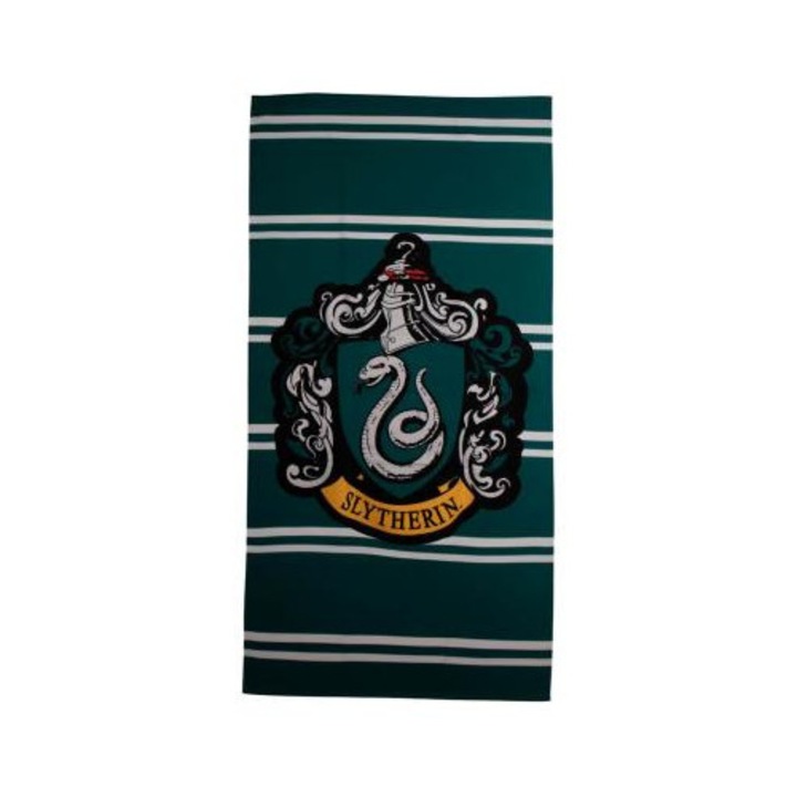 Harry Potter SLYTHERIN prémium gyorsan száradó strandtörölköző 90x180cm