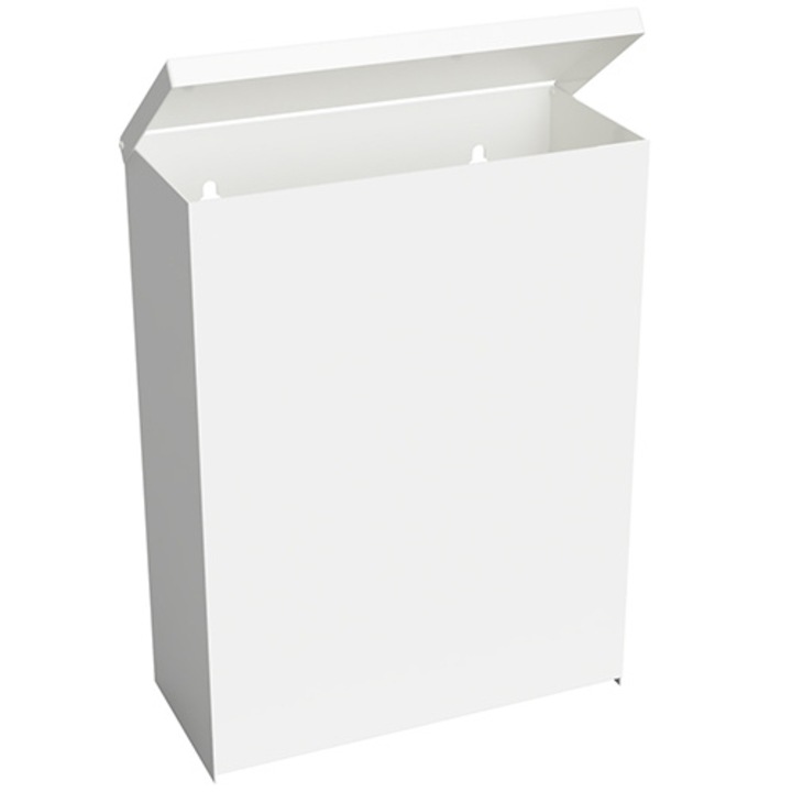 BEMETA HOTEL Fali szemetes, 200x285x200mm, 9l, fehér