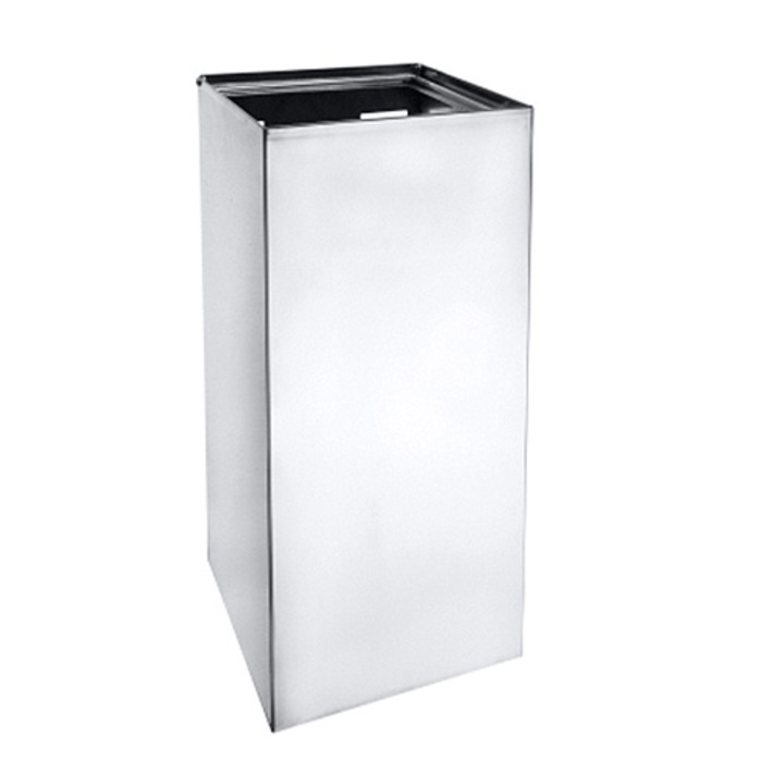 BEMETA HOTEL Fali vagy álló szemetes, 250x500x250mm, 25l, inox/polírozott (101915111)