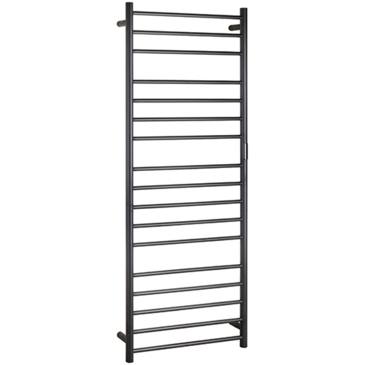 BEMETA elektromos törölközőszárító radiátor, 600x1680x110mm, 285W, fekete