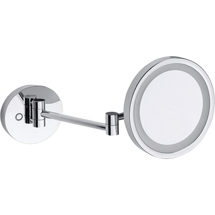 BEMETA KOZM.TÜKRÖK Kozmetikai tükör LED világítással, átm.: 200mm, 7X