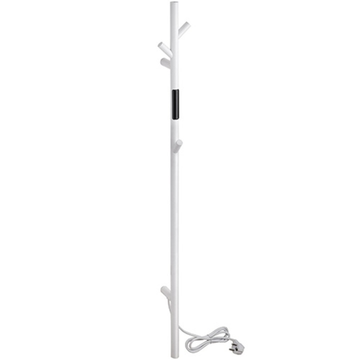BEMETA elektromos törölközőszárító radiátor, 1180mm, 30W, fehér