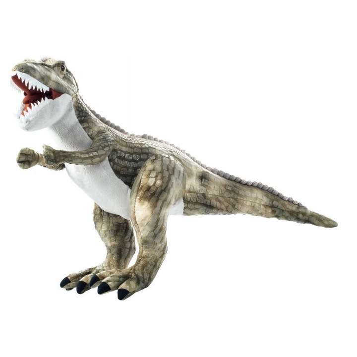 Jucarie de plus Beppe Tyranozaur maro 76cm