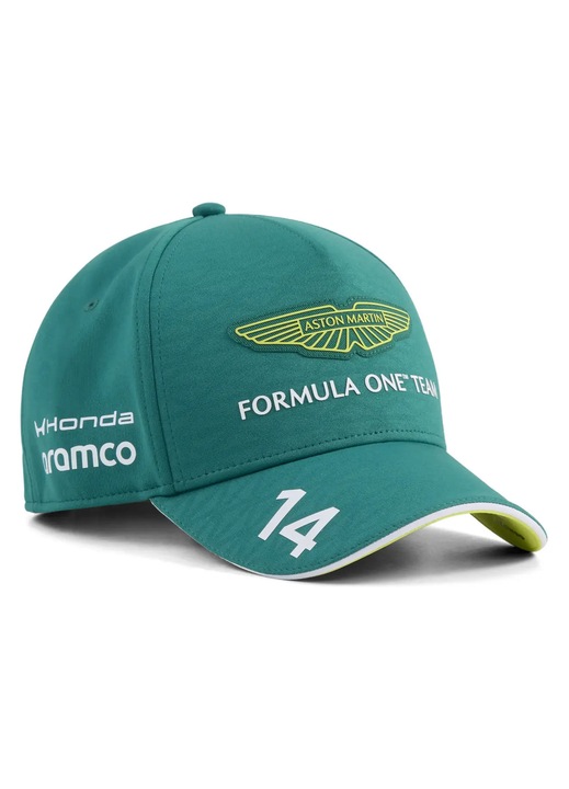 Sapca Aston Martin, echipa, Fernando Alonso, Puma, copii, verde, 2026