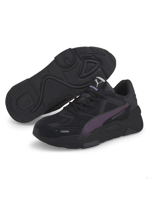 Puma BMW fekete cipő, MMS RS-Simul8 ME kollekció, multiszínű, 48.5 EU