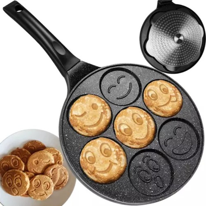 Serpenyő tojáshoz és tarkedlihez Smiley 26cm Ruhhy 19317 74840