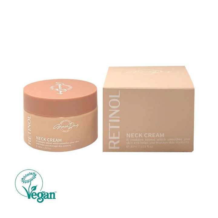 Retinolos nyakkrém, Grace Day, hidratáló és regeneráló, 50ml