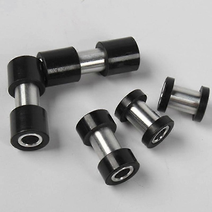 Bucsa amortizor spate bicicleta mountain bike 50mm negru argintiu 8x12x14mm