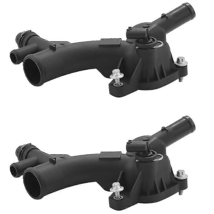 2 db motor termosztát ház készlet, fekete, 2011-2013, 2012-2013, 1.4L