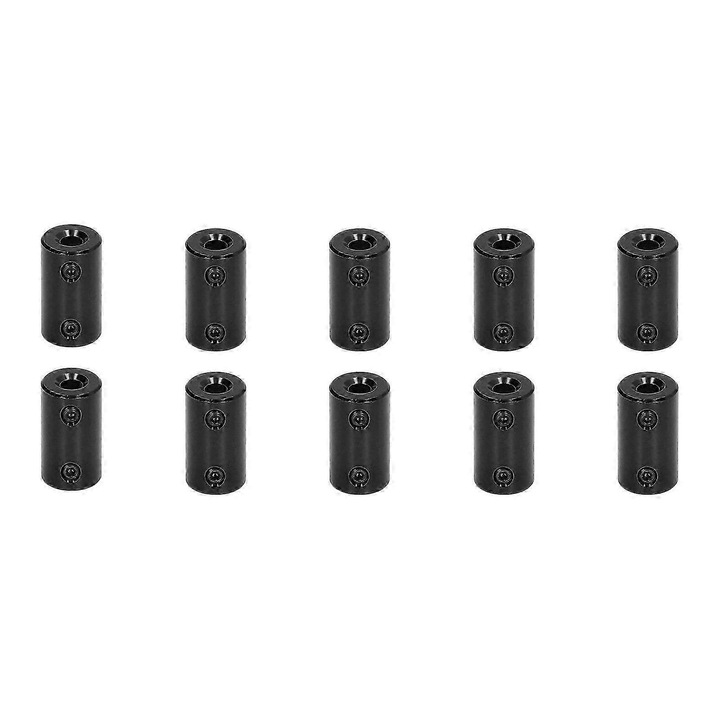 Tengelykapcsoló 3D nyomtatóhoz 25x14mm fekete 10 db-os készlet